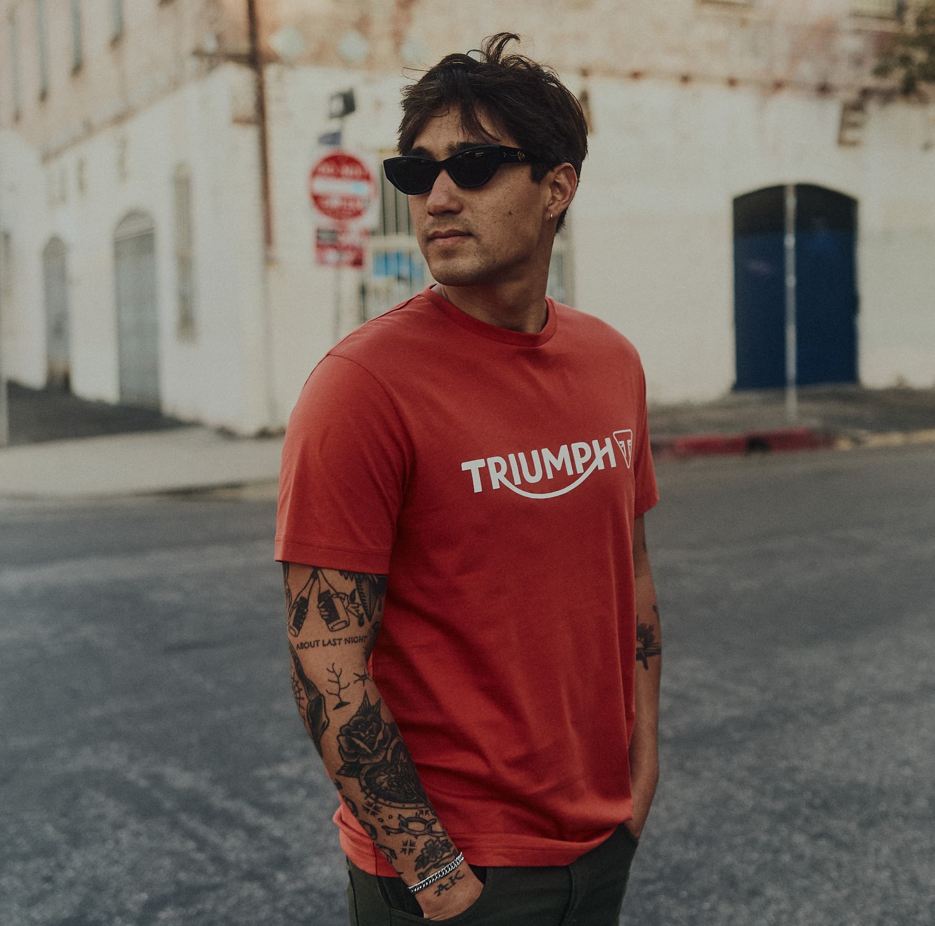 Triumph Cartmel Logo Tee